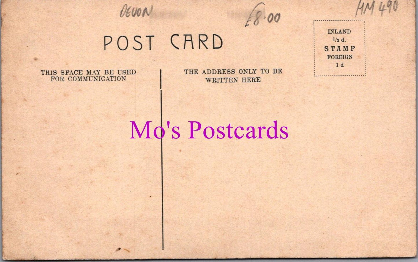 Devon Postcard - Ilfracombe Town Crier, Robert Martin HM490