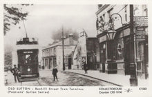 Load image into Gallery viewer, London Postcard - Old Sutton, Benhill Street Tram Terminus - XT19