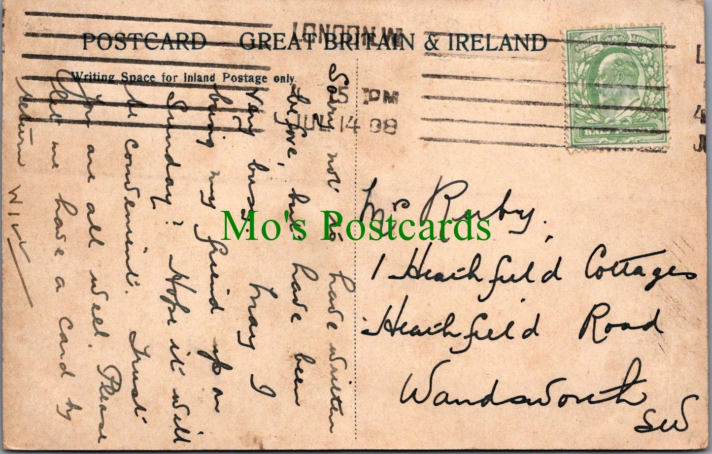 Lancashire Postcard - Southport, Lord Street RS33537