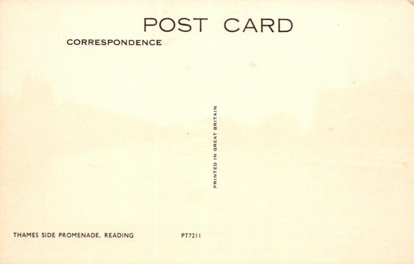 Berkshire Postcard - Thames Side Promenade, Reading RS23663