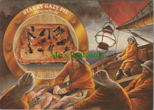 Load image into Gallery viewer, Food & Drink Postcard - Recipes - Starry Gazy Pie, Mousehole, Cornwall RR14306