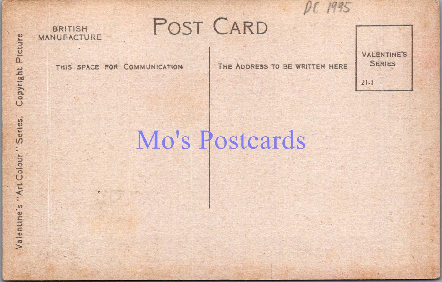 Scotland Postcard - Swan Island, Loch Lomond. Artist View. Art Colour DC1995