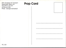 Load image into Gallery viewer, Aviation Postcard -DHL European Air Transport Swearingen Metro Aeroplane RR18844