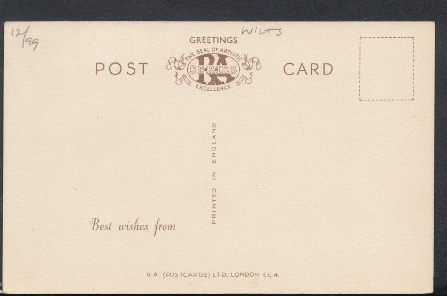 Wiltshire Postcard - Views of Salisbury RS10087