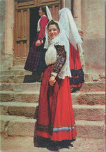 Load image into Gallery viewer, Italy Postcard - Fashion, Costumes of Sardinia Island, Nuoro RR13166