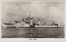 Load image into Gallery viewer, Naval History Postcard - H.M.S.Gipsy, British Royal Navy Destroyer - XT156