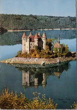 Load image into Gallery viewer, France Postcard - Chateau De Val, Commune De Lanobre RR15548