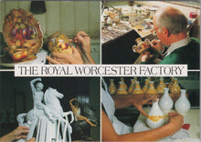 Load image into Gallery viewer, Worcestershire Postcard - The Royal Worcester Factory, Worcester RR17559