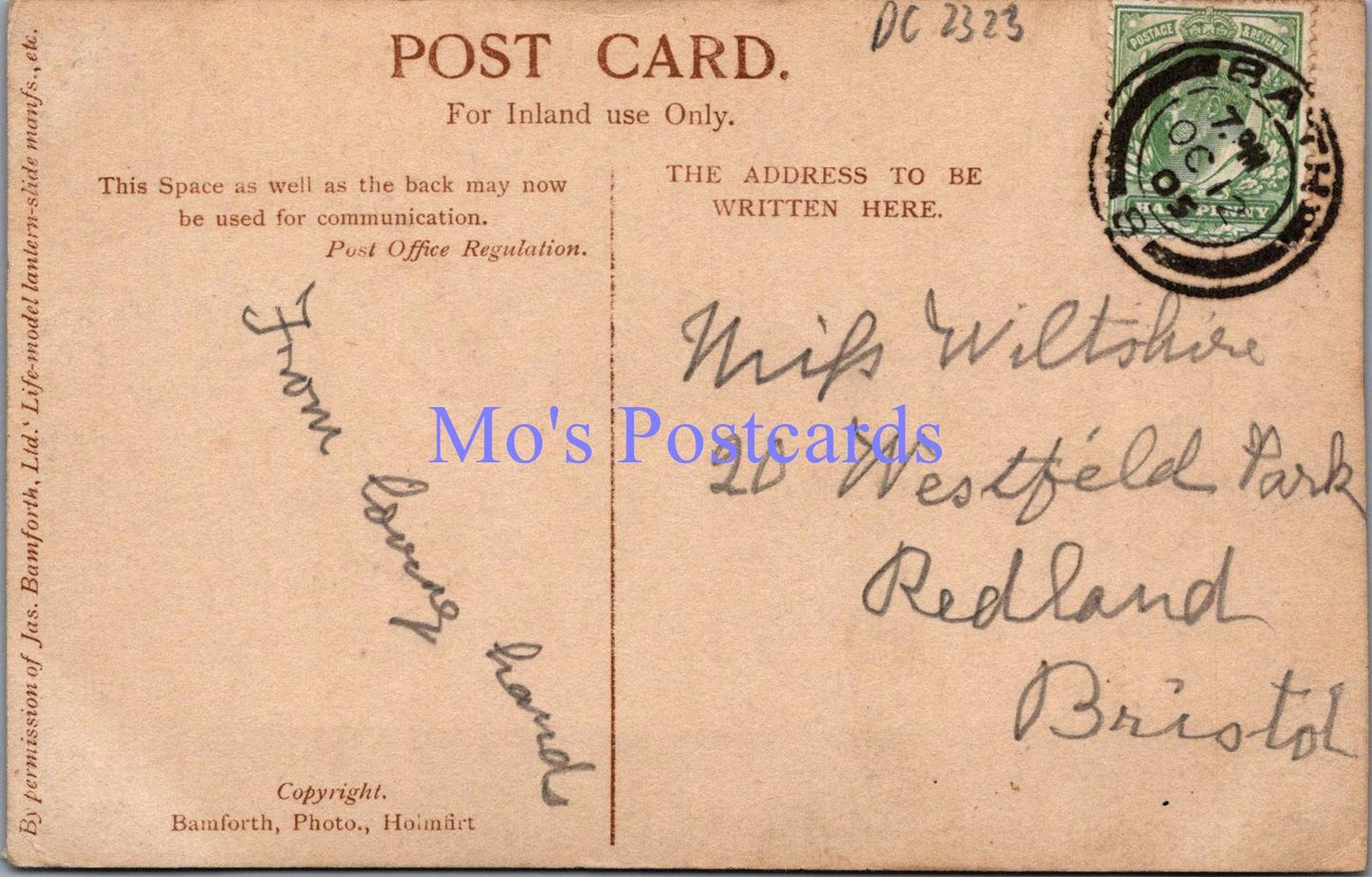 Bamforth Song Card Postcard - Child in Bed, Scatter Seeds of Kindness DC2323
