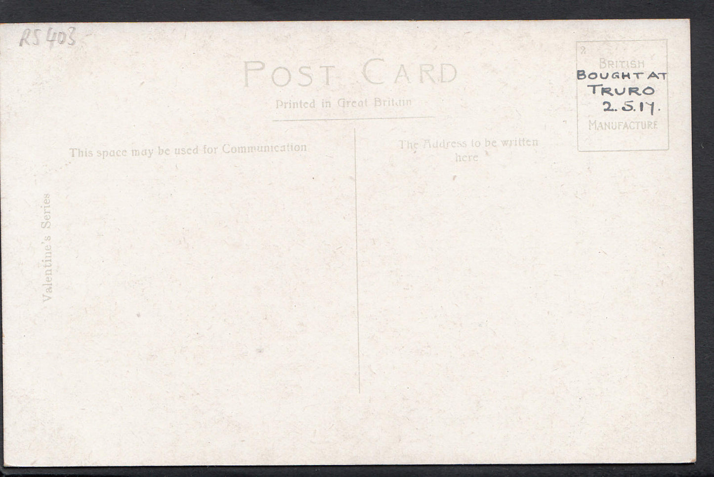 Cornwall Postcard - Nave East, Truro Cathedral RS403