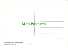 Load image into Gallery viewer, India Postcard - Farming Near Tilonia, Rajasthan (Repro) RR15126