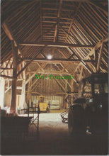 Load image into Gallery viewer, Essex Postcard - Cressing Temple, Interior of The Barley Barn RRR1309