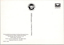 Load image into Gallery viewer, Worcestershire Postcard - The Royal Worcester Factory, Worcester RR17559