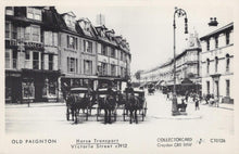 Load image into Gallery viewer, Devon Postcard - Old Paignton, Horse Transport, Victoria Street c1912 - XT5
