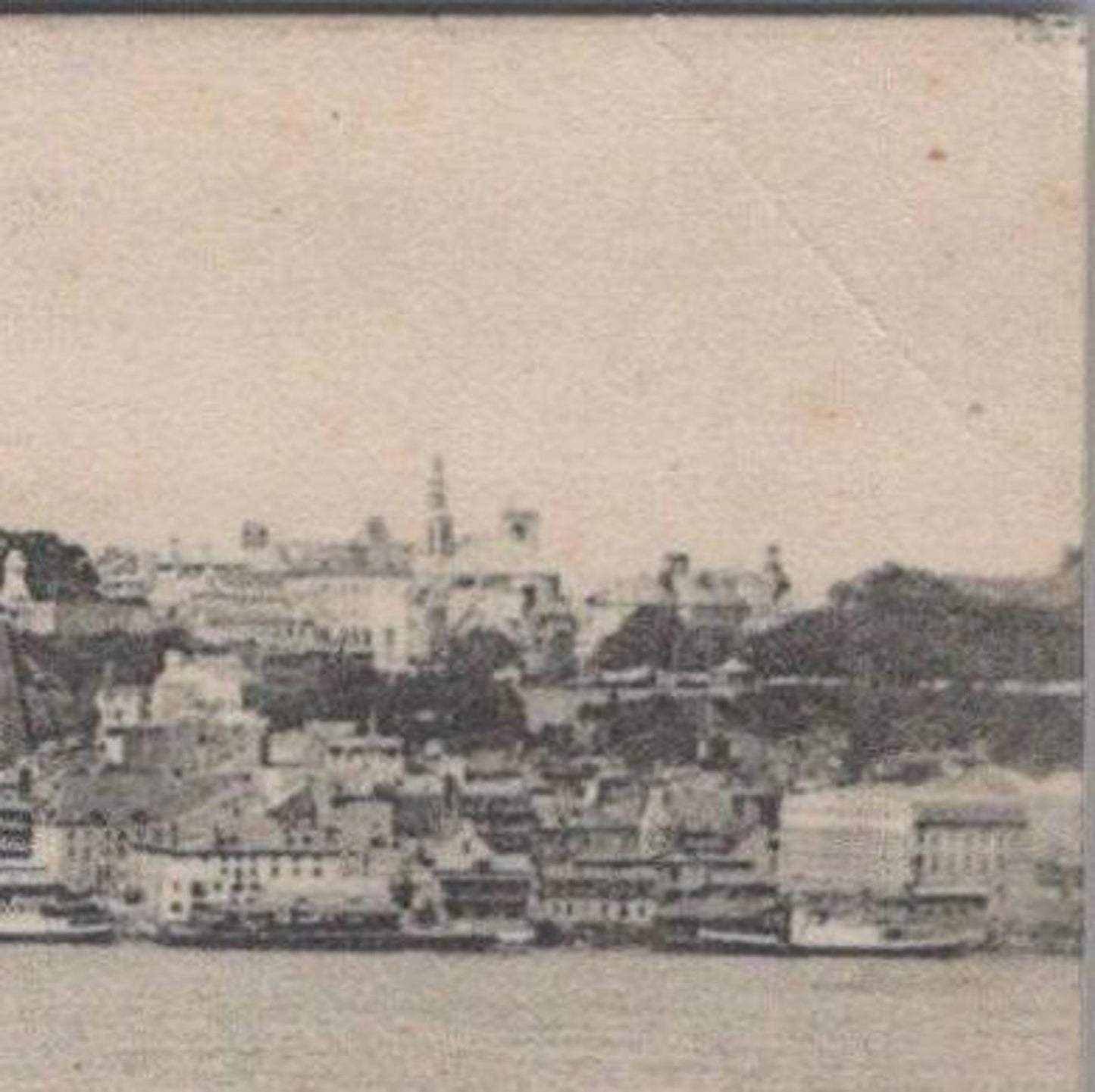 Canada Postcard - Quebec From Levis Intercolonial Railway Station XT1531