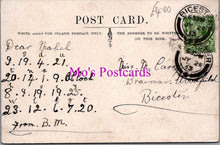 Load image into Gallery viewer, Naval History Postcard - HMS Victory in Portsmouth Harbour. Posted 1913 -RS39391