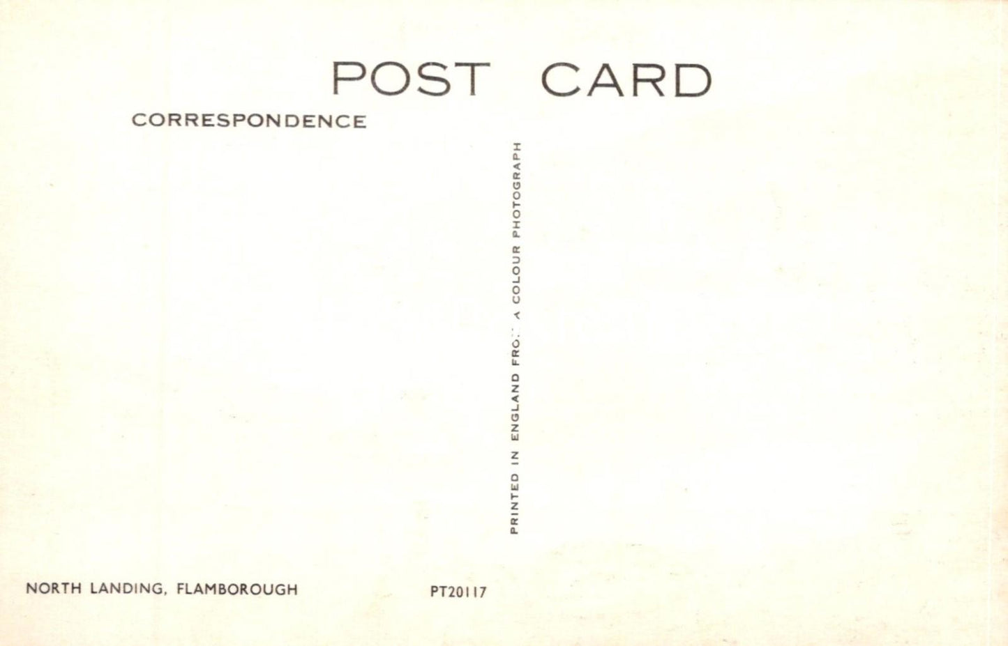 Yorkshire Postcard - Flamborough, North Landing RS40787