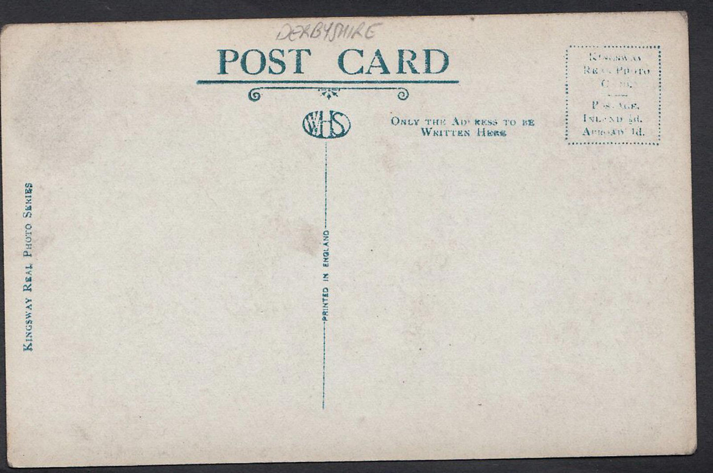 Derbyshire Postcard: Long Eaton Modern Lace Machine Factory RPPC BH453
