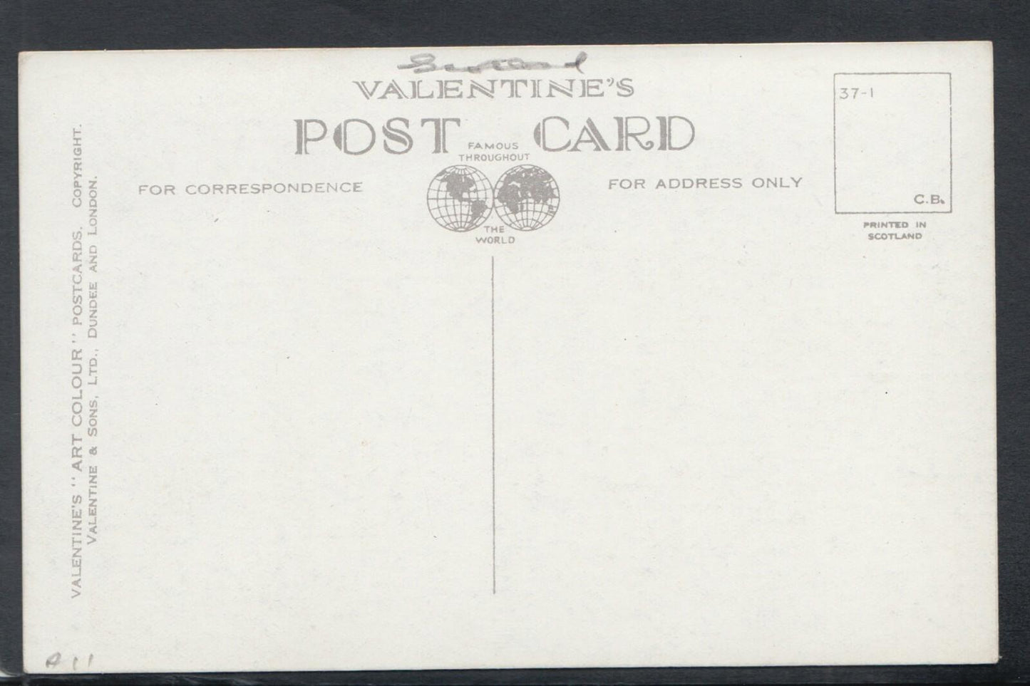 Scotland Postcard - West Bay, Dunoon - "Art Colour" RS20448
