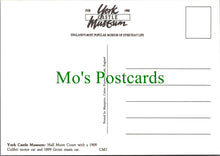 Load image into Gallery viewer, Yorkshire Postcard-York Castle Museum,Half Moon Court,Colibri Motor Car RR15507