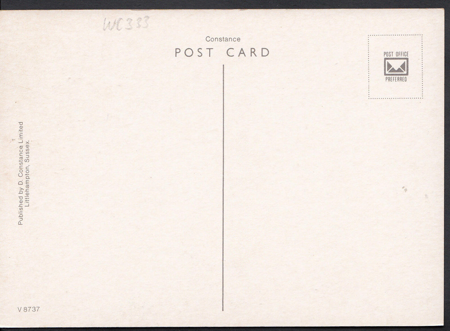 Sussex Postcard - Greetings From Chichester WC333