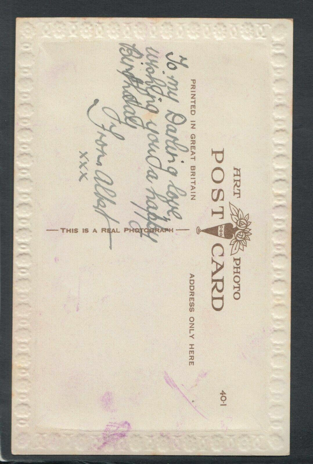 Greetings Postcard - Loving Birthday Greetings To My Dear Sweetheart T9631