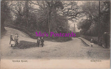 Load image into Gallery viewer, Sussex Postcard - Uckfield, Rocks Road, Children in The Street HM518