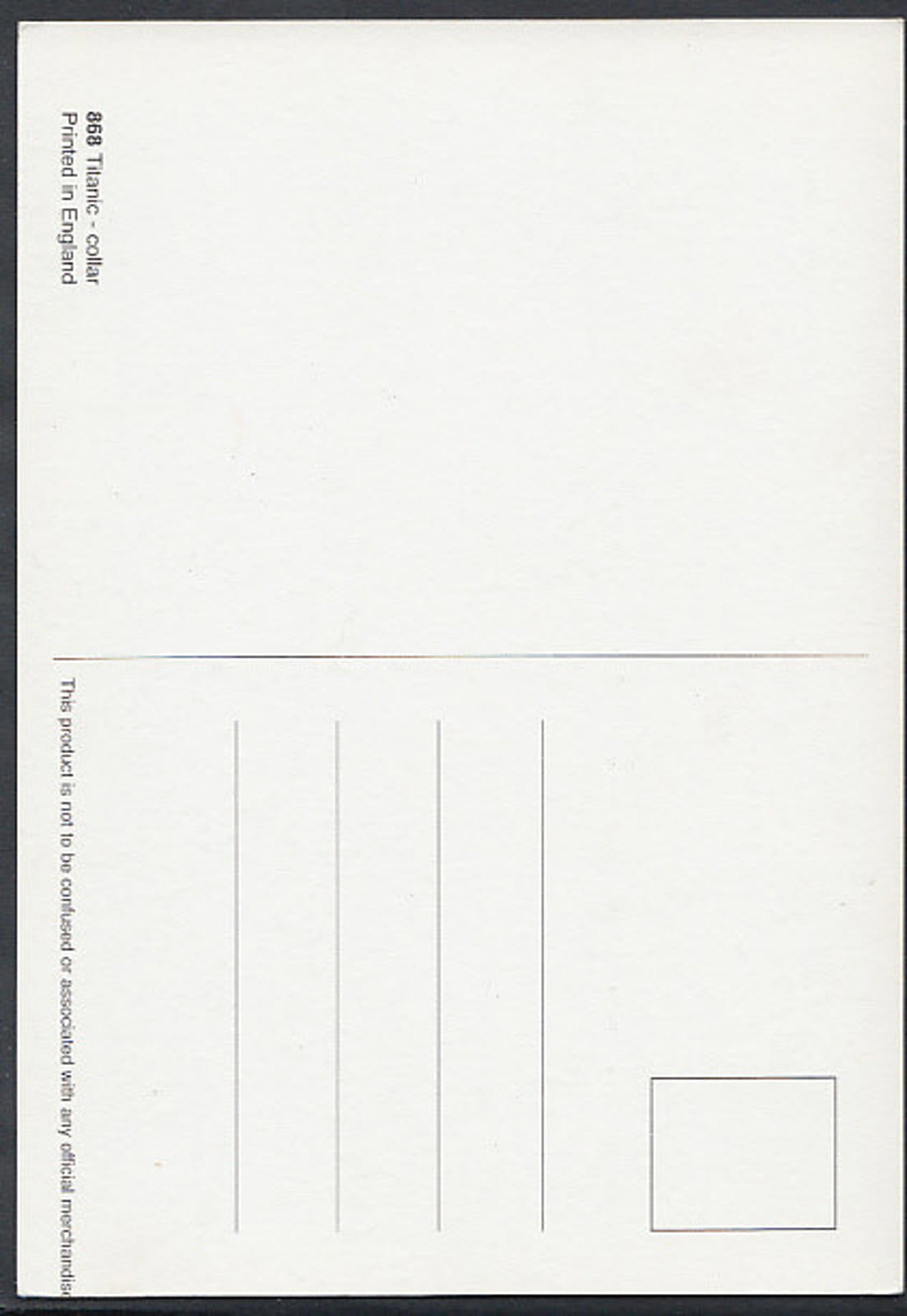 Film Star Postcard - Leonardo DiCaprio in Titanic RR2415