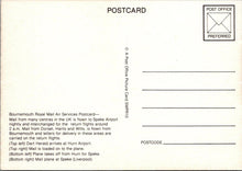 Load image into Gallery viewer, Dorset Postcard - Bournemouth Royal Mail Air Services, Airport RR15805