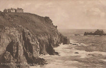 Load image into Gallery viewer, Cornwall Postcard - Armed Knights, Lands End RS21935