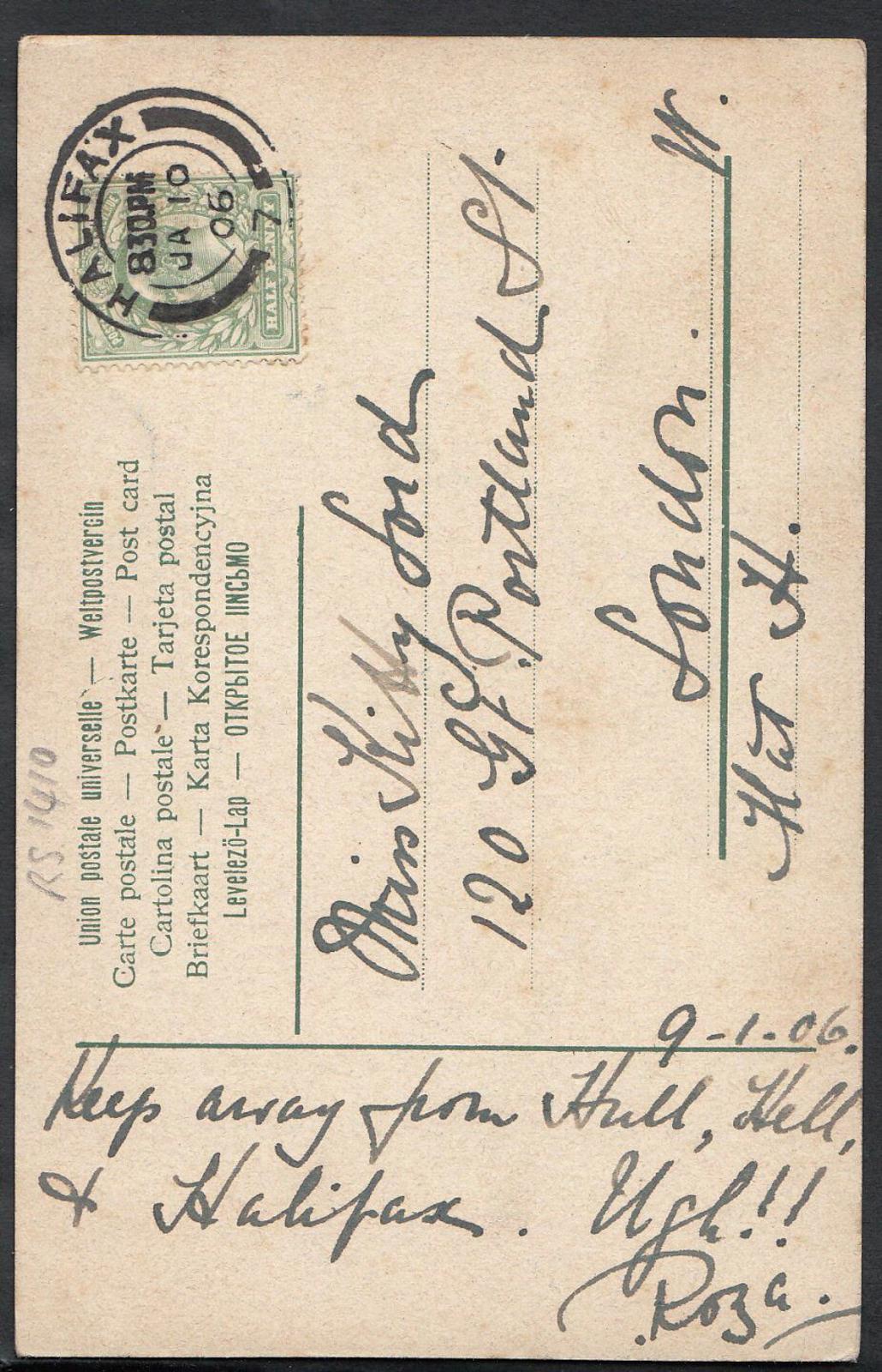 Greetings Postcard - Flowers, Roses RS1410