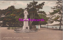 Load image into Gallery viewer, Devon Postcard - Bideford, Kingsley Statue HM183