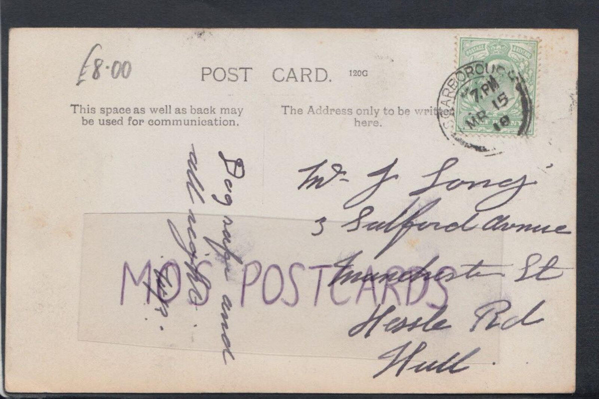 Yorkshire Postcard: Scalby Enos Thompson Jack Of All Trades 1918 T2391