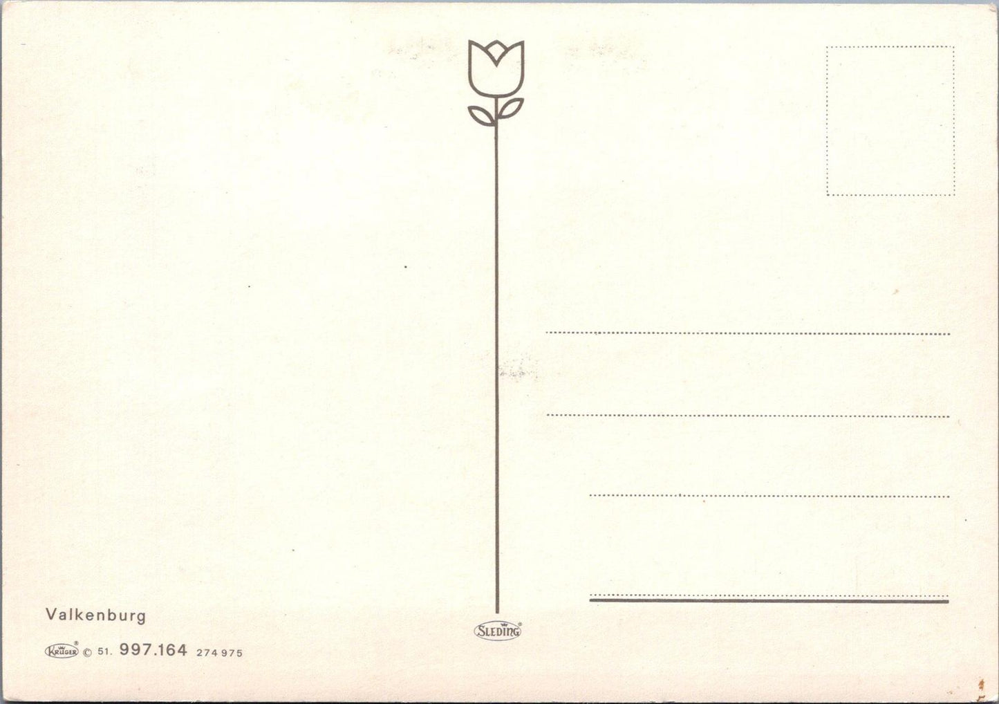 Netherlands Postcard - Valkenburg, Limburg RRR1408