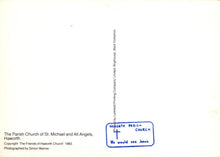 Load image into Gallery viewer, Yorkshire Postcard - Haworth, Parish Church of St Michael & All Angels RR22962