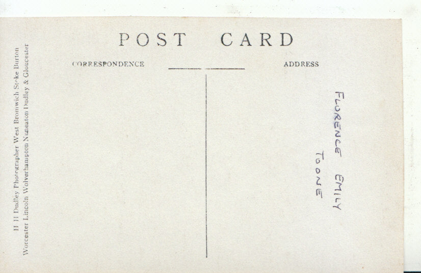 Old Real Photo Postcard Edwardian Studio Portrait Florence Emily Toone TZ1820