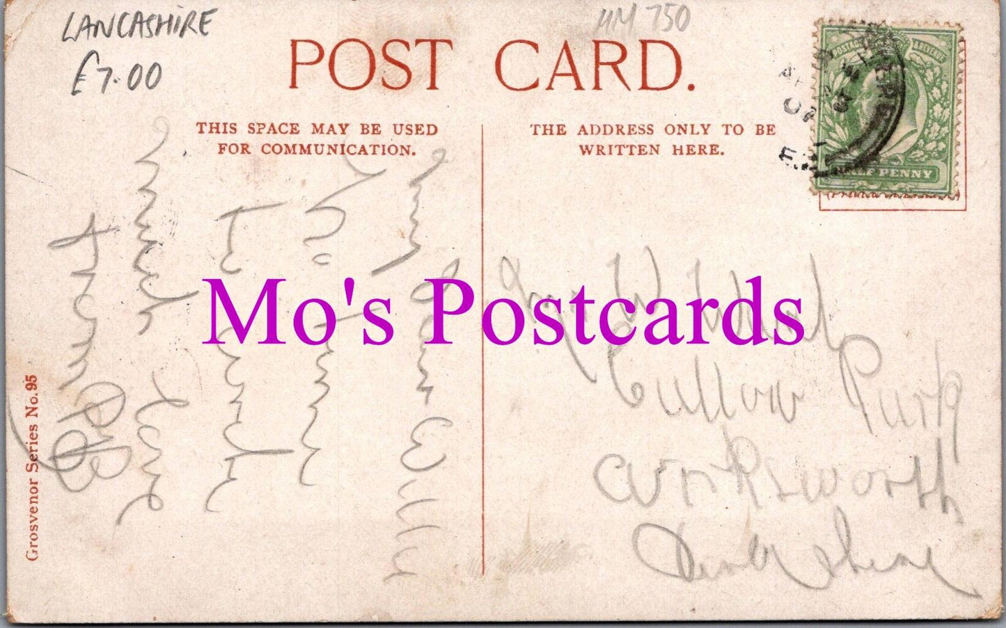 Lancashire Postcard - Stockport Road, Longsight, Manchester HM750