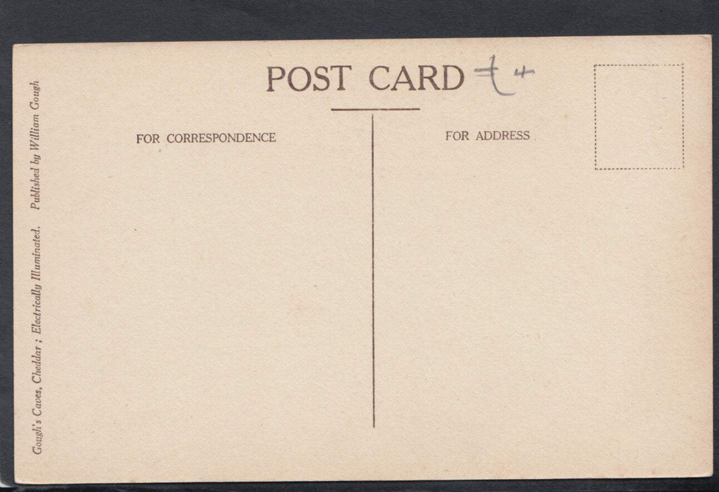 Somerset Postcard - The Fairy Grotto, Gough's Caves, Cheddar RS14852