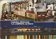 Load image into Gallery viewer, Italy Postcard - Cattolica, Rsitorante "La Lampara" Da Mario - Rimini RRR1331