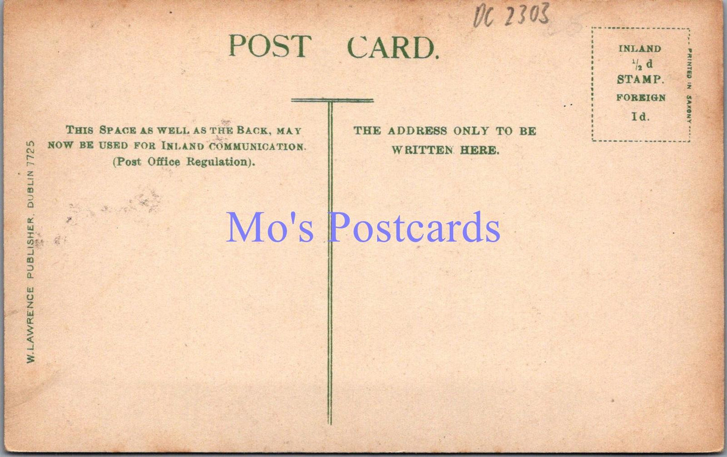 Ireland Postcard - Dublin, Phoenix Park DC2303