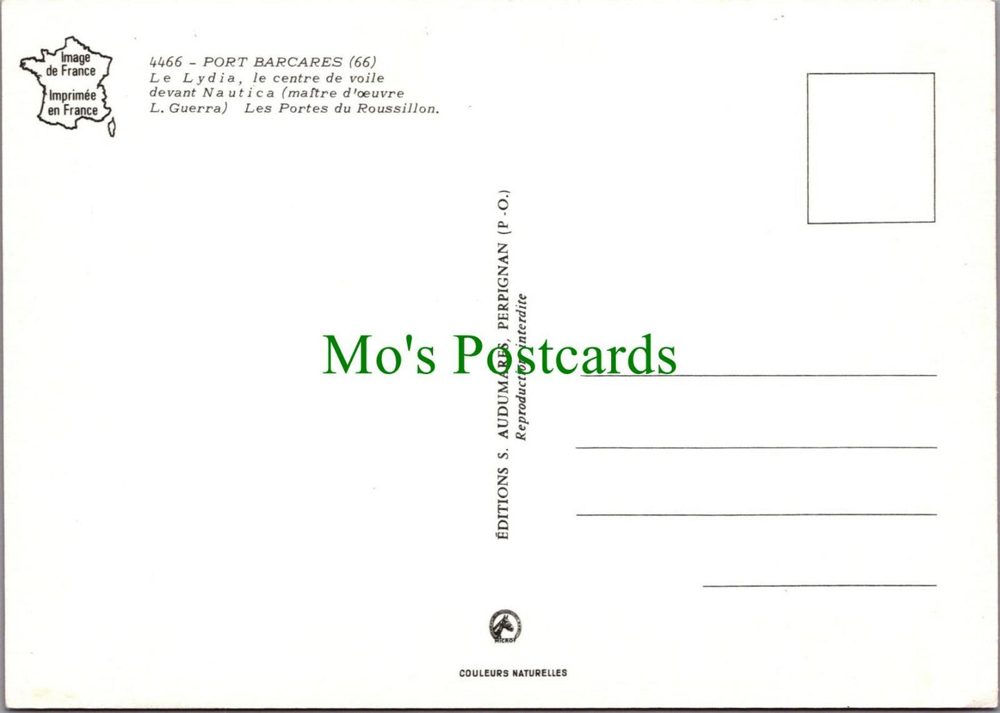 France Postcard - Views of Port Barcares, Pyrénées-Orientales RR13127