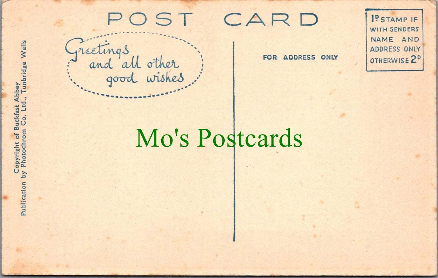 Devon Postcard - Buckfast Abbey, The Sanctuary RS31841