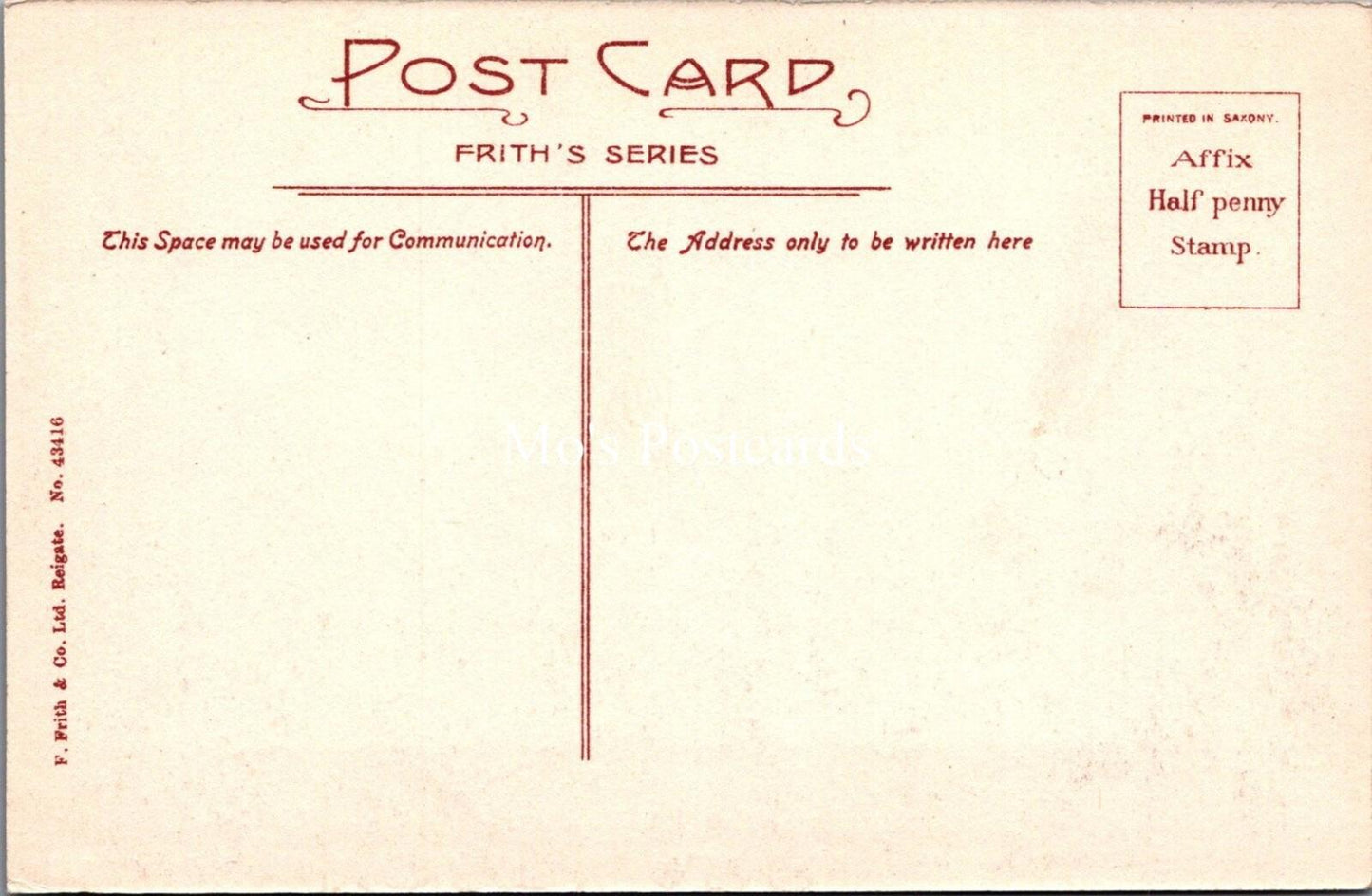 Surrey Postcard - Hindhead, Gibbet Cross RS40121