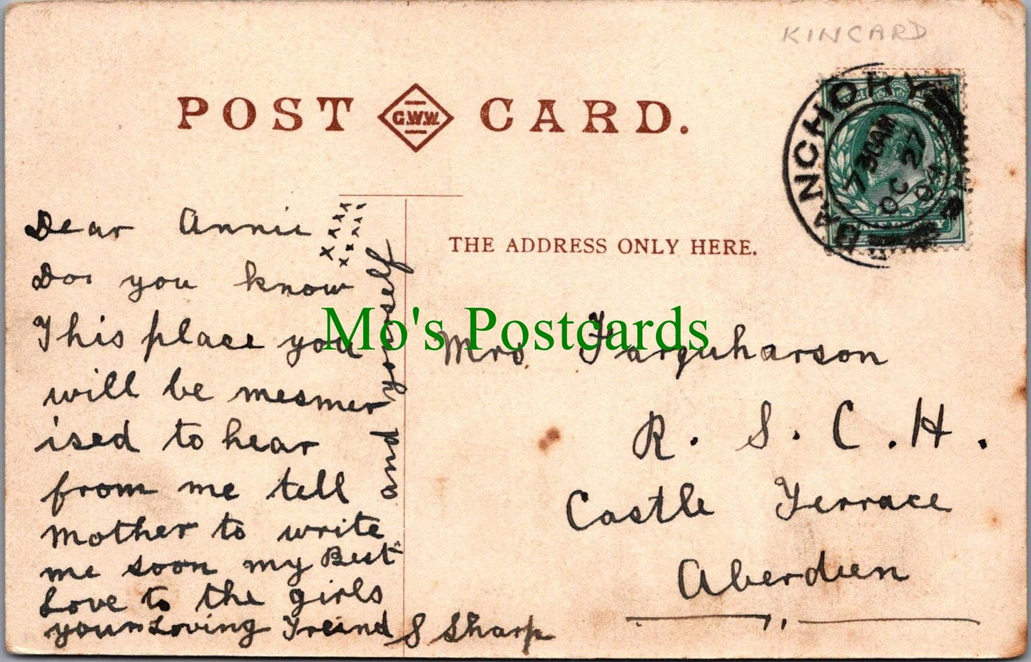 Scotland Postcard - Inchmarlo House, Banchory, Aberdeenshire RS33621