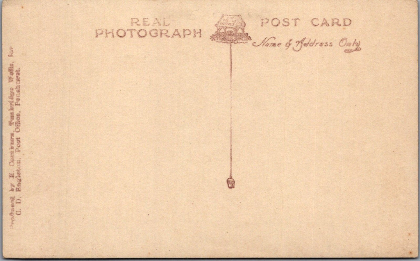 Kent Postcard:Leicester Square Penshurst Village Architecture Timber RPPC XT3456