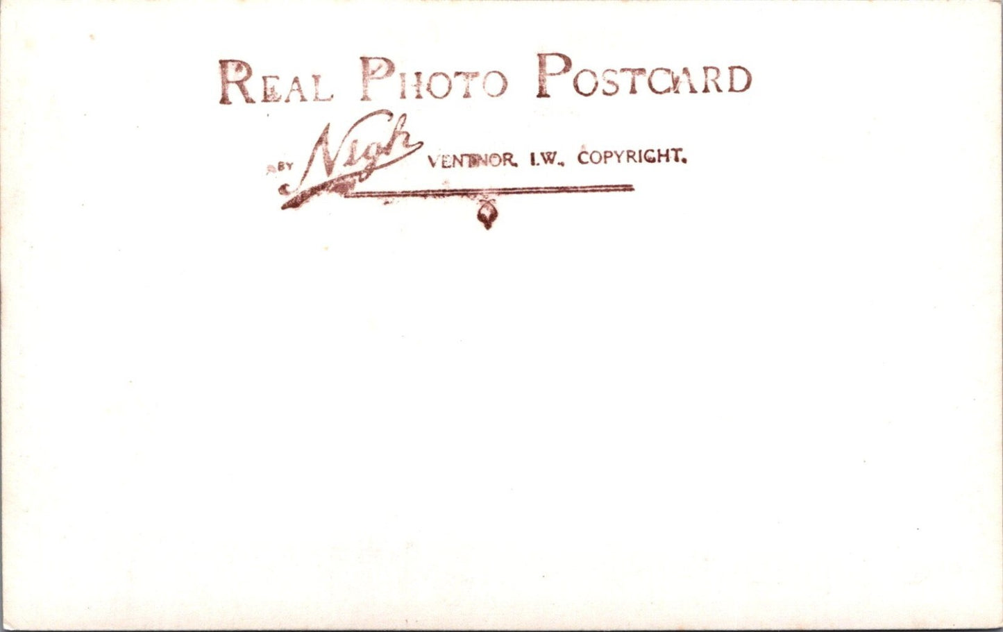 Isle of Wight Postcard: Whippingham Church St Mildreds Royal RPPC XT3444