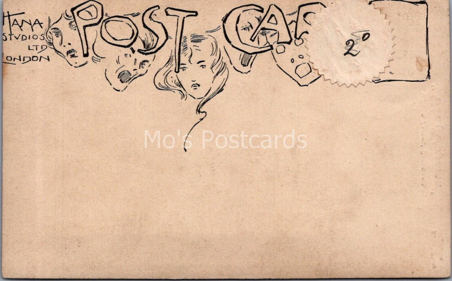 Theatrical Postcard: Wilson James Company The Euterpeans Musicians RPPC XT3726