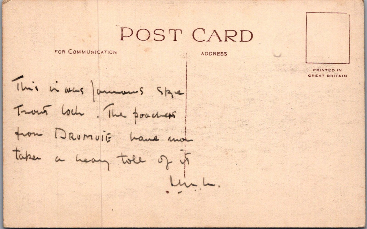 Inverness-shire Postcard: Loch Fada Storr Rock Isle Of Skye Cattle 1930's XT5521