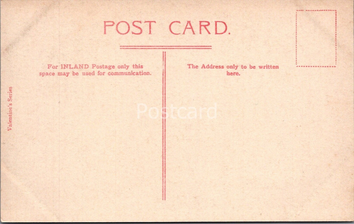 Anglesey Postcard: Llangefni County Buildings Memorial Chapel Street XT5073