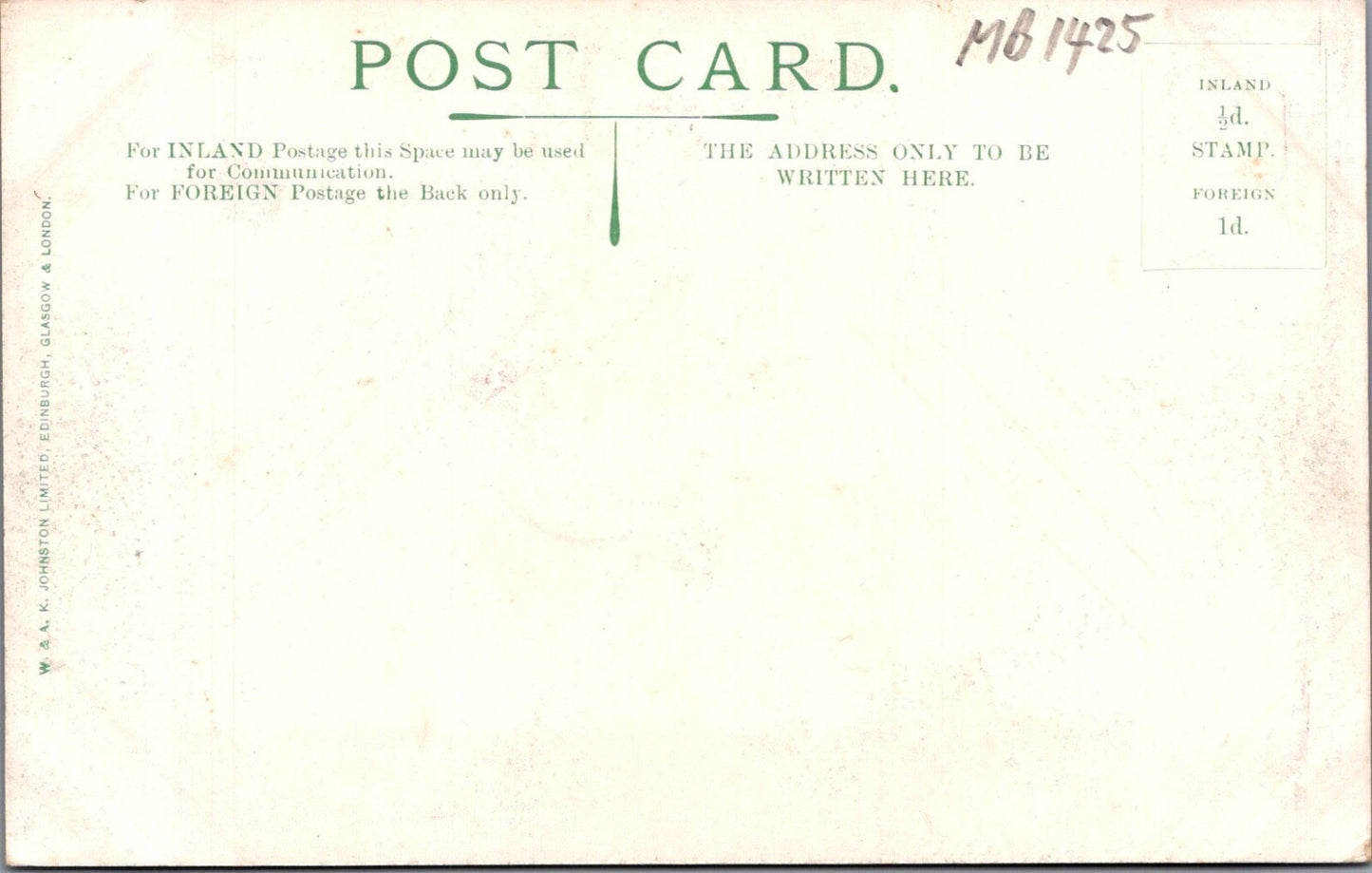 Scotland Postcard: Military, Royal Review Edinburgh Sept 18th 1905 - MB1425